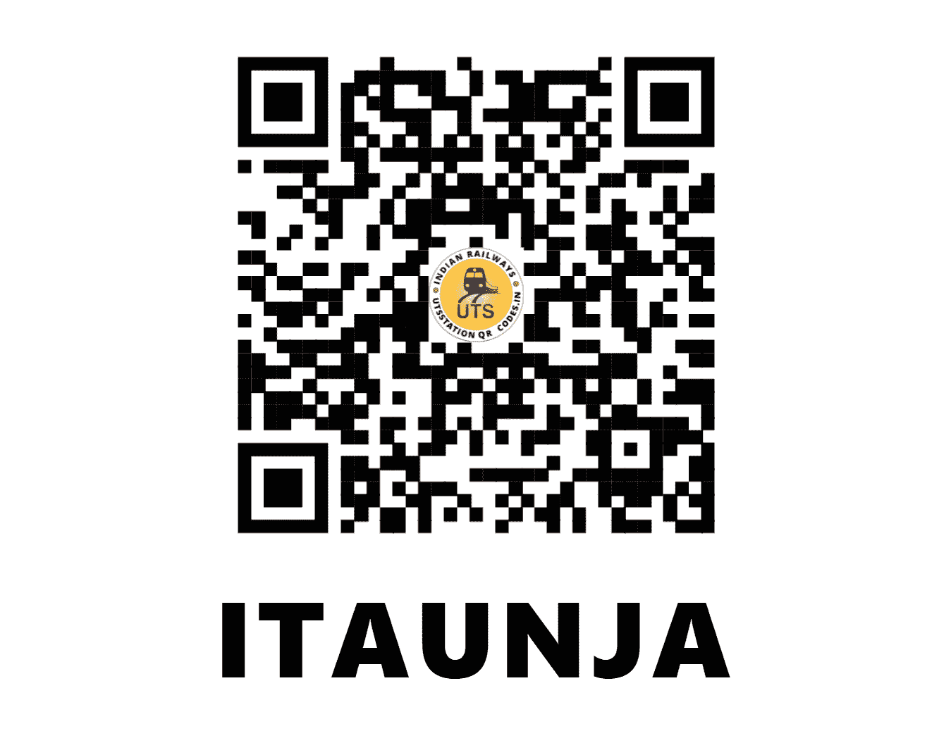 UTS QR Code for ITAUNJA - IJ - NE (UTTAR PRADESH)